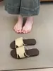 Sandalias de Moda para Mujer Chuyuji 2026 Verano Nuevo Versión Coreana Retro Minimalista Versátiles Casuales Zapatos de Punta Abierta