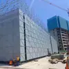 Rede para treliça de escalada para construção de parede externa, rede perfurada, andaime em forma de cruz, rede protetora metálica, rede para treliça de escalada de canteiro de obras