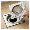 Ralo de Chão de Aço Inoxidável Malha Filtro Universal de Esgoto Rede Cesto Coletor de Cabelo para Vaso Sanitário Rede Filtro de Pia de Cozinha