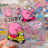 Kirby lindo Estrella Kirby caricatura gelatina 3D pegatina diario DIY funda de teléfono decoración de tableta pegatina impermeable