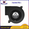 Ventilador 7525 Boca Longa Dc 12V Purificador Umidificador Lava-louças Ventilador Soprador Turbo Dissipação de Calor