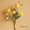 Ramo Artificial de 9 Cabezas de Peonía, Arreglo de Flores Falsas para Decoración de Hogar, Boda, Hotel, Exhibición de Arreglos Florales, Venta al por Mayor