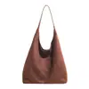 Yaozi 2026 bolso tote casual versátil de moda temprana, bolso de hombro grande de capacidad para el trabajo, retro simple