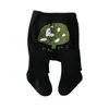 Meia-calça Infantil Outono e Inverno Forrada com Lã Leggings de Desenho Animado para Meninas Lã Fina Escovada Roupa Externa para Bebê Meias Térmicas