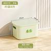 Caja de Almacenamiento para el Hogar, Snacks, Artículos Varios, Cosméticos, Caja Organizadora Rectangular de Gran Capacidad con Tapa, Caja de Almacenamiento de Plástico para Escritorio