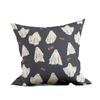 Funda de Almohada Divertida de Halloween de Amazon Estampado Corto de Calabaza Rellena Cojín Decoración Interior Festiva Cojín de Sofá