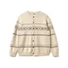 ORIGTEEN Suéter Estilo Preguiçoso Retrô Japonês Masculino e Feminino Cardigan de Lã Outono Inverno Top Malha M028