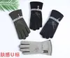 Guantes cálidos para hombre y mujer, invierno, esquí, motocicleta, algodón y engrosamiento con forro polar, resistentes al viento, resistentes al frío, para montar al aire libre, guantes de algodón