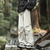 Pantalones de Carga para Montañismo al Aire Libre de la NASA para Hombre Primavera y Otoño Impermeables Paracaidistas Crock Pantalones para Niños Rectos Casuales