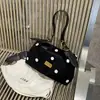 Bolsa de ombro versátil de grande capacidade, design de nicho, poá, para o dia a dia, nova moda outono 2026, transfronteiriça
