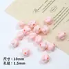 Acrílico Colorido Nudo Tridimensional Cuentas Sueltas DIY Hecho a Mano Cadena para Teléfono con Cuentas Colgante Llavero Accesorios