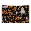 Tela de Fondo para Decoración de Halloween Bandera de Jardín Pancarta Pareados Día de Muertos Suministros para Fiesta en Bar Personalización de Banderas
