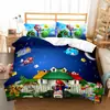 Deseo Juego de Cama Clásico de Mario con Estampado Digital de Tres Piezas de Venta Caliente Transfronteriza de Amazon