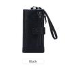 Nuevo Monedero Transfronterizo Antimagnético RFID para Mujer Multifuncional 70% de descuento Monedero Largo Cuero Suave Moda Hebilla Bolso Clutch