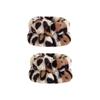 Set de Banda para el Cabello y Muñequera con Diseño de Tigre Europeo y Americano para Mujer, Banda para el Rostro y Cabello con Estampado de Estrella, Muñequera Absorbente