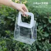 Caixa de Embalagem de Girassol Ins para o Dia do Professor 2025 Bolsa Transparente Caixa de Presente para Biscoitos e Bolos Saco de Presente para Companheiros