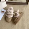 Zapatos Casuales Beige Mujer Suela Gruesa Zapatos de Algodón Piel Cálida Velcro 2026 Niño Más Terciopelo Punta Redonda Invierno Nuevo Retro