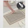Alfombrilla de baño de alta gama en estilo wabi-sabi japonés, absorbente de agua y antideslizante, resistente a la suciedad y duradera, alfombrilla de suelo de tierra de diatomeas
