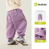Novedades el 24 de agosto: 2 artículos 15% de descuentoPantalones de forro polar Dudu's para niñas, modernos para invierno