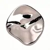 Botões Metálicos Brilhantes de Formato Especial 20/25mm Acessórios para Roupas de Casaco de Lã Botões Decorativos Atacado em Estoque