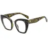 395 gafas de nuevo estilo personalizadas de moda ojo de gato lente plana para hombre y mujer anti-luz azul marco completo de PC gafas de exportación europeas y americanas