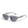 Lentes Xunge 95230 Gafas de Sol Cuadradas Ojo de Gato Remaches para Mujer Xiaohongshu Protección Solar UV Versátil Sol