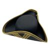 Fabricante Venta al por Mayor Sombrero de Pirata de Halloween Sombrero de Mascarada Sombrero de Pirata Sombrero de Capitán Puede Agregar Logotipo Venta Caliente Transfronteriza