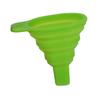 Funil Pequeno Dobrável de Silicone Funil Dobrável de Silicone Funil Telescópico Cor Doce Criativo Silicone Dobrável