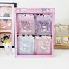 Lindo Marcador de Libro de Pegatina de Arena Líquida para Cuaderno, Mini Cuaderno de Bolsillo Portátil Sanrio, Bloc de Notas para Estudiantes