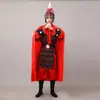 Traje Antigo Infantil Armadura do General Zhao Zilong, Uniforme de Soldado da Guarda Antiga de Mulan, Armadura, Trajes de Performance Masculino e Feminino