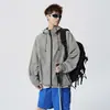 Chaqueta Protectora Solar de Seda de Hielo Viva Camello para Hombre, Ropa Delgada de Protección UV para el Verano, Chaqueta de Pesca