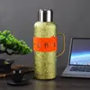 Tetera de Titanio Puro para Estofado Taza de Burbujas para Estofado Olla de Conservación de Calor Gran Capacidad Tetera Familiar Sluff Olla Portátil para Coche Separador de Té para el Hogar