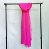 Cachecol de Areia Cachecol Longo Cachecol Vermelho Primavera e Verão Fino para Viagem ao Ar Livre Praia Proteção Solar Fotografia Xale Feminino Seda