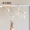 Tendedero para calcetines, Buen colgador para ropa de bebé, Colgador de múltiples pinzas para ropa interior infantil, Multifuncional para el hogar del bebé