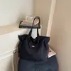 Bolsa de mano de gran capacidad para mujer, nuevo estilo verano 2026, bolso de hombro casual, bolsa para clase de estudiante universitario