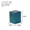 Caja metálica cuadrada sellada para té de flores, Pu'er, caja metálica esmerilada de grado alimenticio, tarro de caramelos, caja de regalo para granos de café