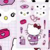 8 Colagem de Gatinhos Fofos para Laptop, Caderno, Capa de Celular, Garrafa Térmica, Adesivo Decorativo à Prova d'Água para DIY