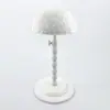 Suporte ajustável para peruca Suporte para cabelo Suporte de apoio para peruca Suporte de tecido branco para peruca