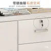 Archivero, Gabinete de Oficina de Pie con Cerradura, Gabinete de Oficina, Gabinete de Almacenamiento, Escritorio Pequeño, Gabinete Bajo, Gabinete de Almacenamiento