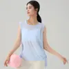 Chaleco de Suministro para Transmisión en Vivo para Mujer, Cubierta Deportiva, Top para Yoga Pilates, Ropa de Entrenamiento Impresionante, Ropa de Fitness para Correr por la Mañana