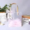 Bolsa de Regalo para Festival Souvenir Guardería Regalo de Cumpleaños para Niños Ceremonia de Apertura Bolsa de Tote Transparente para Boda