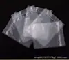 Bolsas transparentes, selladas, con acabado mate y cierre, impresas a medida, para empaquetar ropa y calcetines, fabricadas con lámina de aluminio multicapa sellada por tres lados