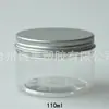 Botella de Plástico Transparente de 100 ml, Botella Redonda de Plástico para Té de Flores, Botella de Plástico para Cosméticos, Botella para Crema, Botella Sellada Ecológica
