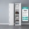 Armário de porta única com chave para dormitórios, armário de armazenamento para funcionários, armário de metal, armário de aço, armário para vestiário, guarda-roupa de escritório, sapateira