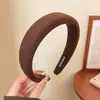 Faixas de Cabelo Largas Estilo Retrô Outono e Inverno para Mulheres 2026 Novo Estilo Presilhas para Uso Diário Faixa de Cabeça Elegante de Alta Qualidade Acessórios de Cabelo