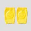 Rodilleras y mallas para bebé para verano, Clase A, calcetines infantiles cómodos de corte holgado con cara sonriente y agarres antideslizantes, rodilleras deportivas para niños