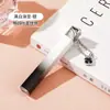 Encendedor largo estilo cadena moderno, cuerpo de metal, llama abierta, largo y delgado, metal, encendedor recargable para mujeres