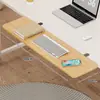 Tablero de Extensión para Escritorio Oficina Escritorio Perforación-Gratis Ampliación Extensión Artefacto Escritorio de Computadora Plegable Bandeja para Teclado