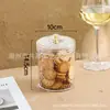 Caja de almacenamiento de granos para cocina, tarro de almacenamiento, tarro para aperitivos a prueba de humedad, tarro para dulces, tarro para té, tarro giratorio sellado