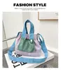 Bolso Cruzado Dopamina Dumpling Singapur Bolso Cruzado Dulce Plátano Bolso Tote Mini Bloque de Color Nuevo Otoño 2025 para Mujer
